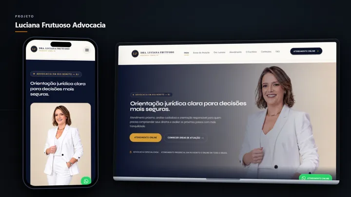 Luciana Frutuoso Advocacia: Sites institucionais