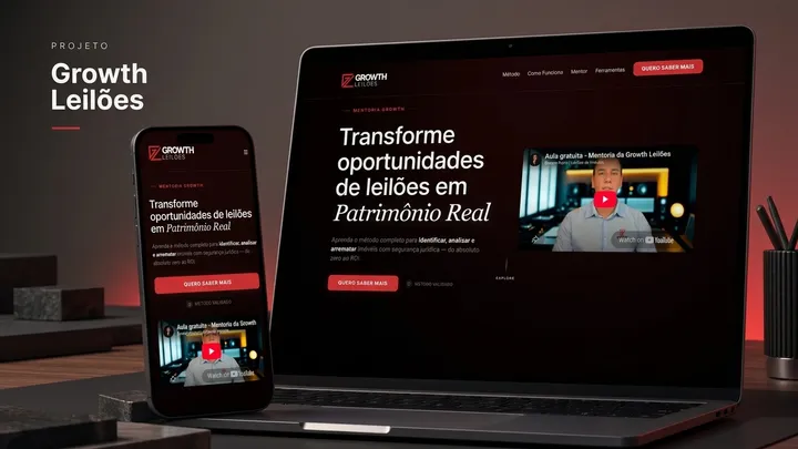 Growthleiloes LP: Landing pages