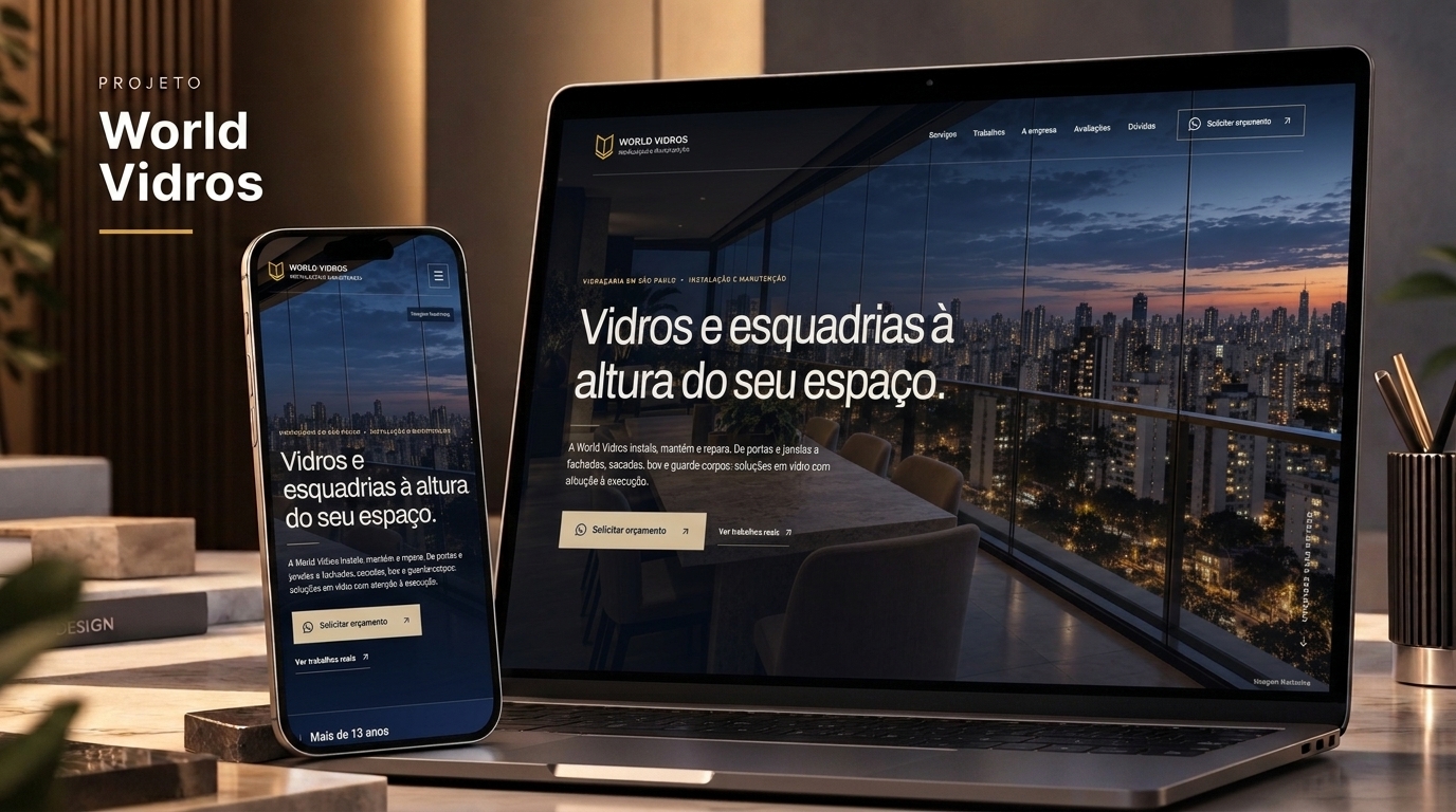 Imagem ampliada do projeto World Vidros